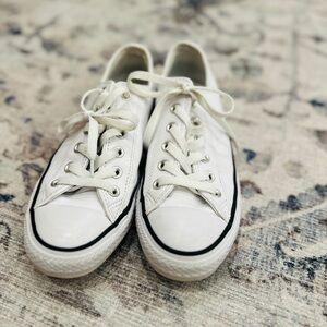 Converse All Star all leather sneakers